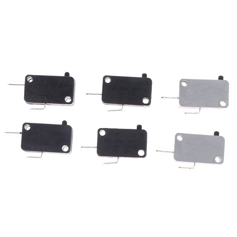(COD) 2 Chiếc KW16 (5) Cửa Lò Vi Sóng 250VAC Micro Thường Mở Thường Đóng Công Tắc Cửa Interloc
