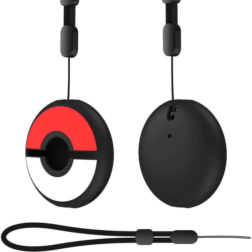 Ốp Silicon Cho Poke Go Plus + (2023), Vỏ Bọc Go Plus Plus Có Dây Đeo, Vỏ Bảo Vệ Mềm Chống Sốc Chống 