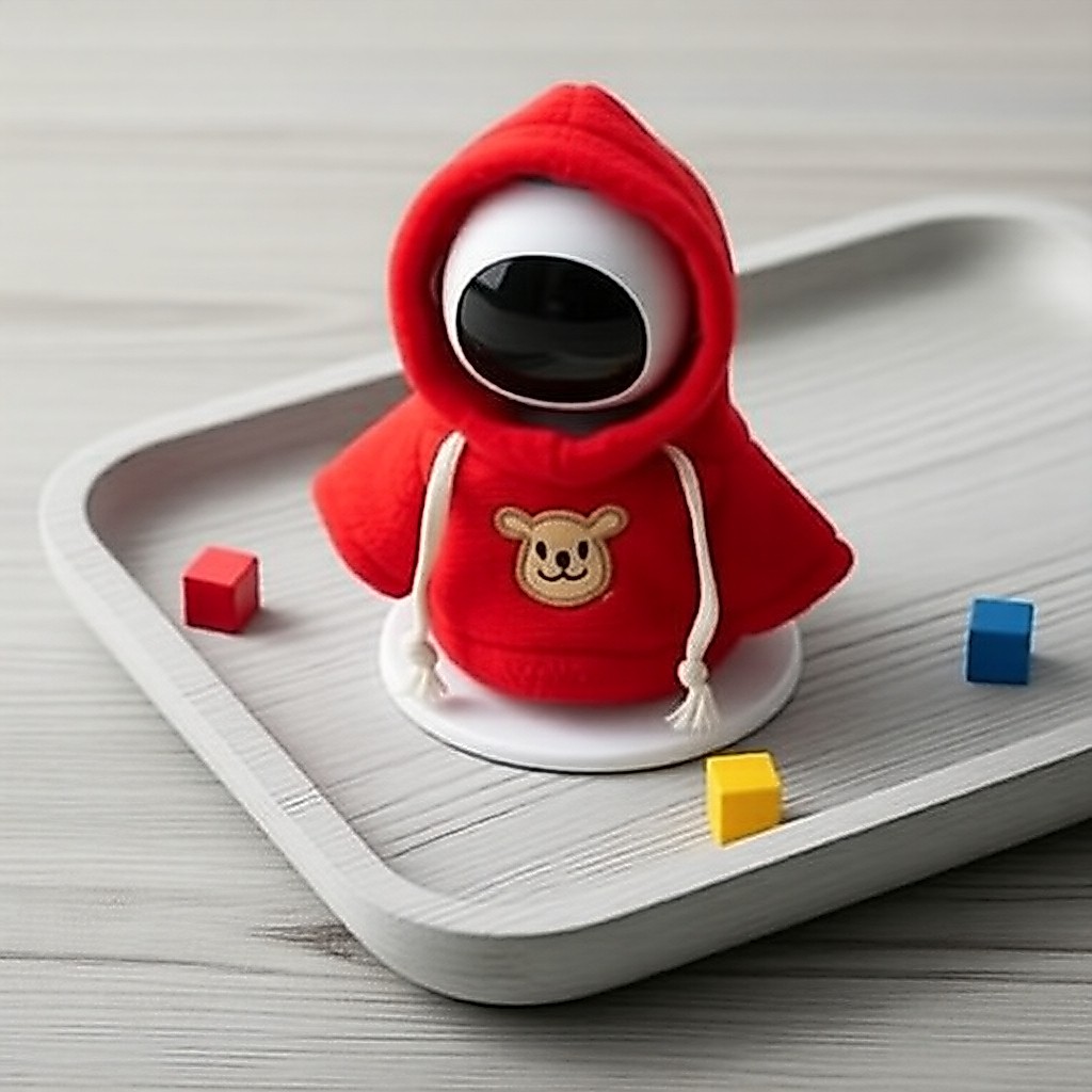 Bộ phụ kiện áo len và mũ len Noel vui nhộn cho robot AI thông minh Eilik