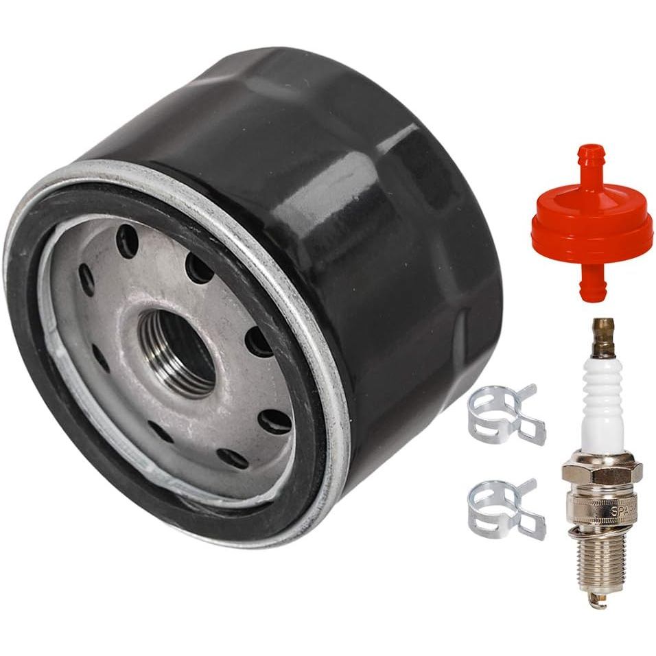 HIFROM 951-12690 Bộ lọc dầu, bộ lọc nhiên liệu, bugi tương thích với Cub Cadet CC30 CC30H Troy Bilt 