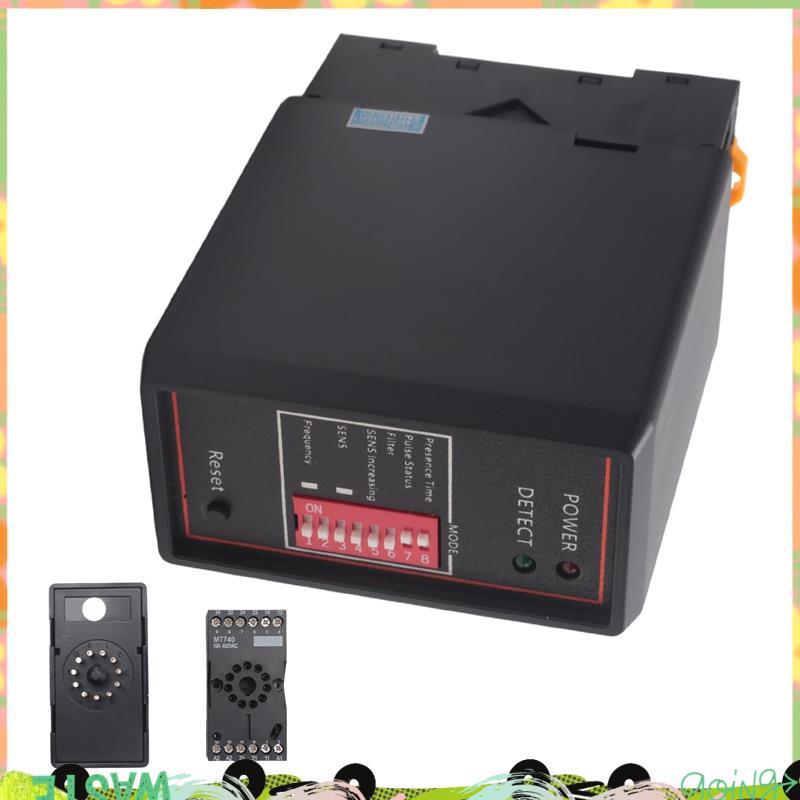 PD132 Bộ phận dò vòng lặp xe cảm ứng một kênh cho bãi đậu xe Máy dò vòng lặp xe PHIÊN BẢN TIẾNG ANH 