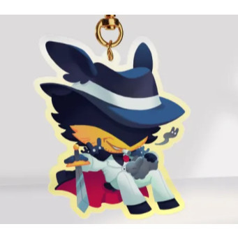 Mafioso keychain charm (Forsaken) Nang Decor Shop mica