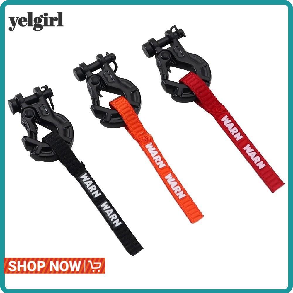AGLYELGIRL RC Tời Móc, Thiết kế trang trí tỷ lệ 1 / 10 Dây kéo tời, Dây kéo tời tỷ lệ Thẻ phụ kiện n
