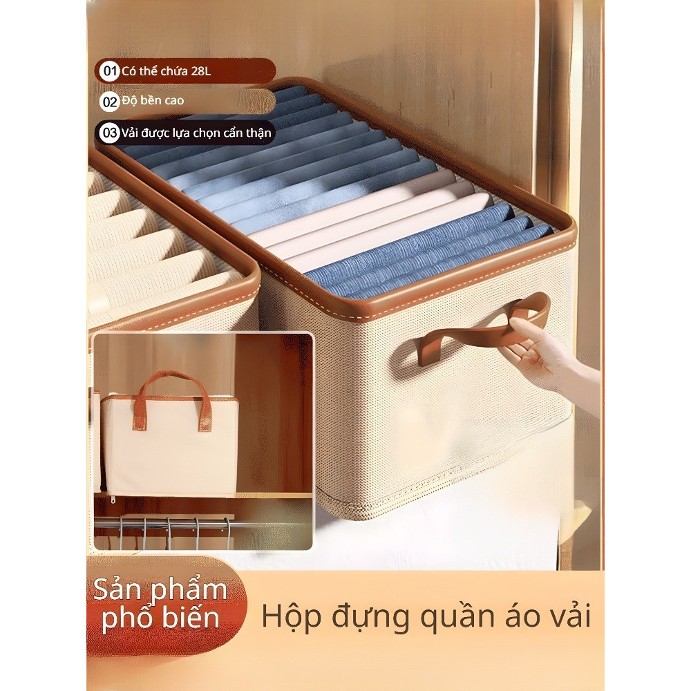 [Easy Closet Organization] Clothing Storage For Wardrobe Organization Storage Box/Fabric Storage Box