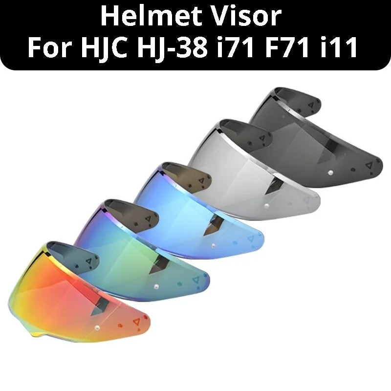 Tấm che mũ bảo hiểm cho HJC HJC HJC-38 i71 F71 i11 Mũ bảo hiểm Ống kính Tấm chắn kính chắn gió