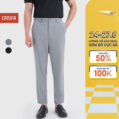 Quần âu nam CANIFA form Slim Fit ôm vừa vặn 8BP25S002