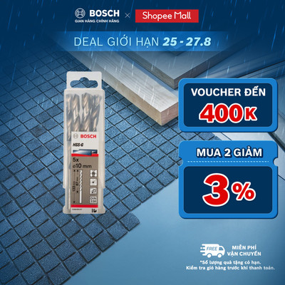 Mũi khoan sắt HSS-G Bosch