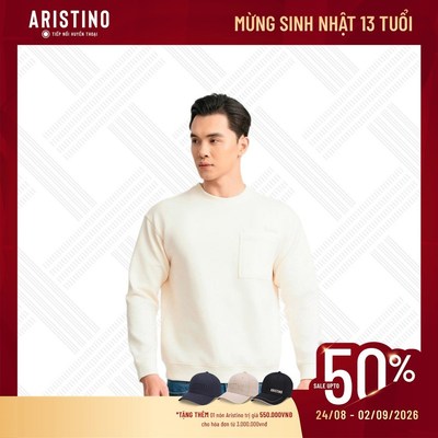 Áo Nỉ Sweatshirt Nam ARISTINO Casual fit ASW020BZ