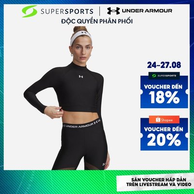 Áo Crop-Top Nữ Under Armour Heatgear® Mock Long Sleeve - 6012691-008