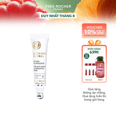 Kem dưỡng mắt chống lão hóa toàn diện Yves Rocher Anti Age Global 15ml