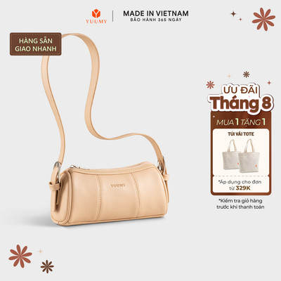 Túi Yuumy (Thời trang nữ dáng trụ năng động - Túi đeo vai da Seasand YN308) Bagsmart