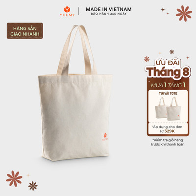 Túi vải canvas Yuumy (Thời trang nữ tote - Túi vải YTX82)