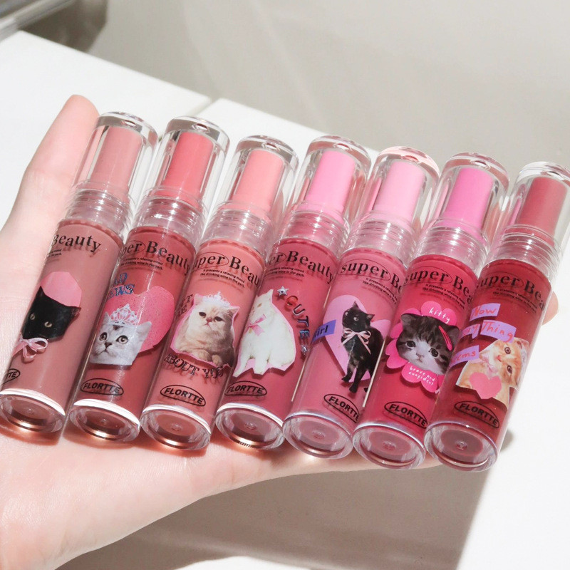 FLORTTE / Flower Lolia Monster Melia Lip Essence Honey Lip Oil Water Glossy Tender Girl Solid Lip Gl