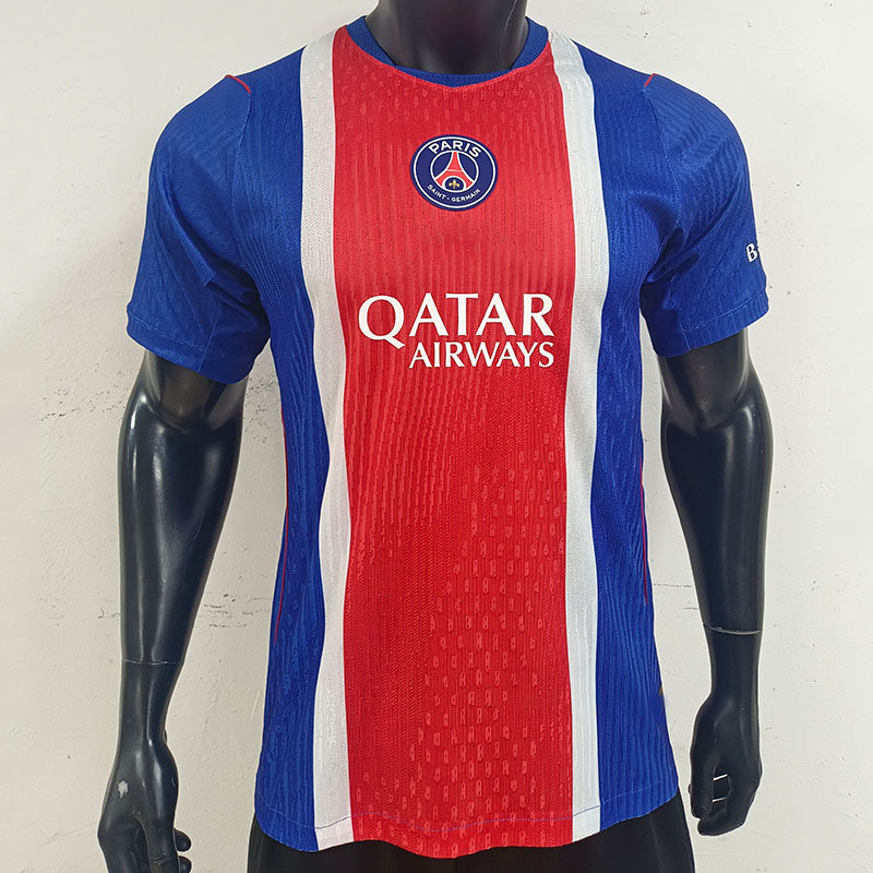 26-27 Sân nhà Paris Jersey bóng đá World Cup Cầu thủ bóng đá jerseyuniform Jersey Phiên bản Jersey b