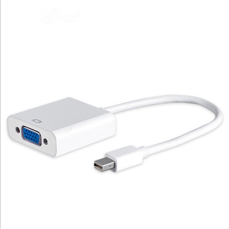 Baguio Jinchen mini Nhỏ dp Sang vga Đầu Chuyển Đổi Giao Diện Lightning Máy Chiếu Cáp Hiển Thị Tivi