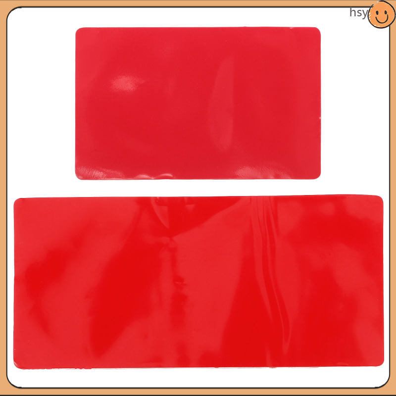 2 Chiếc Màu Đỏ Mưa Cảm Biến Phim Nhựa Dính Miếng Lót Cho Ô Tô Khăn Lau Cảm Biến Sửa Chữa huyisheng