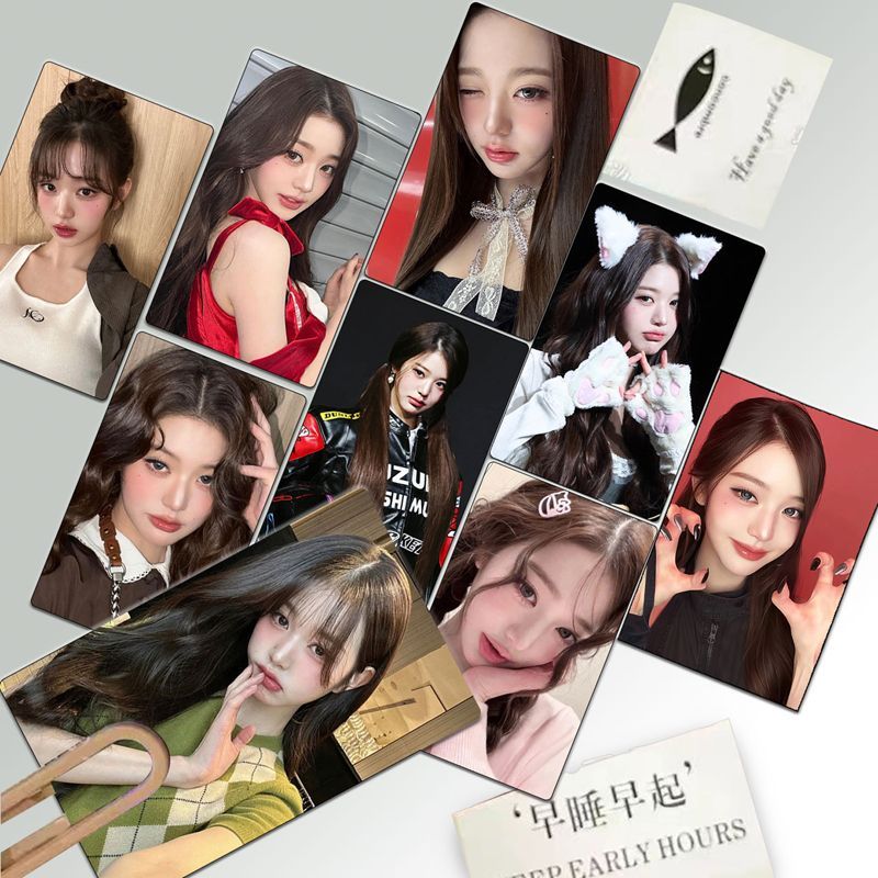 Zhang Yuanying Photocard 55 tờ Album đơn Won Young10cm Photo lomo Card IVE Hàng hóa Phong cách Tháng