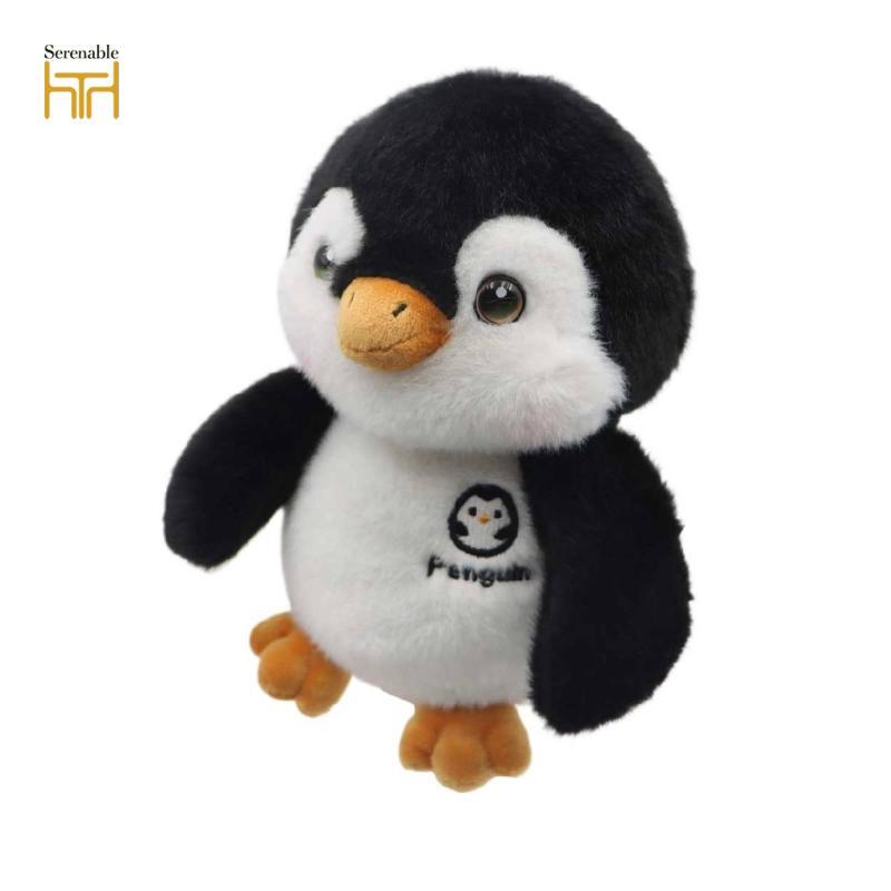 Furry Penguin Golf Cover Dễ dàng mang vào Furry Driver Headcover Penguin Driver Head Cover Màu cam A