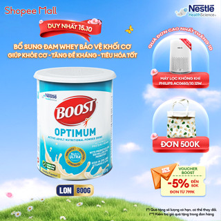 Sữa Bột NESTLÉ BOOST OPTIMUM Singapore Bổ Sung Dinh Dưỡng Cho Người Lớn Tuổi 800G