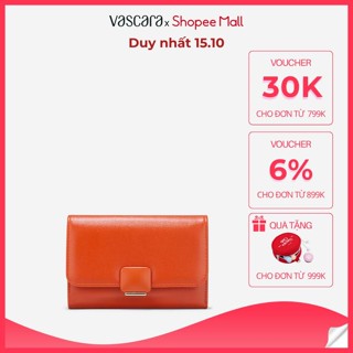 [Hot Deal 13H00 - 15H00 | 15.10] Vascara Ví Cầm Tay Nhấn Khóa Kim Loại - WAL 0307