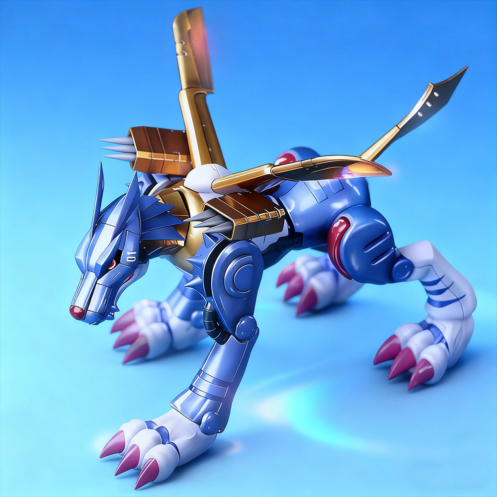 Anime Digimon Adventure Figure Garurumon Figure Pvc Statue Collection Action Figuren Model Toy