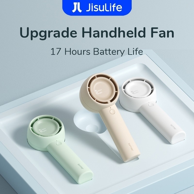 JUZ JISULIFE Mini Fan Life 5 Portable Handheld Leafless Pocket Fan 4500mAh Battery Desk Fan Strong W