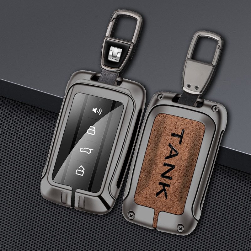 [Hàng có sẵn] Hộp đựng chìa khóa xe TANK cho Great Wall GWM WEY TANK 300 500 Tank300 Tank500 Khóa da