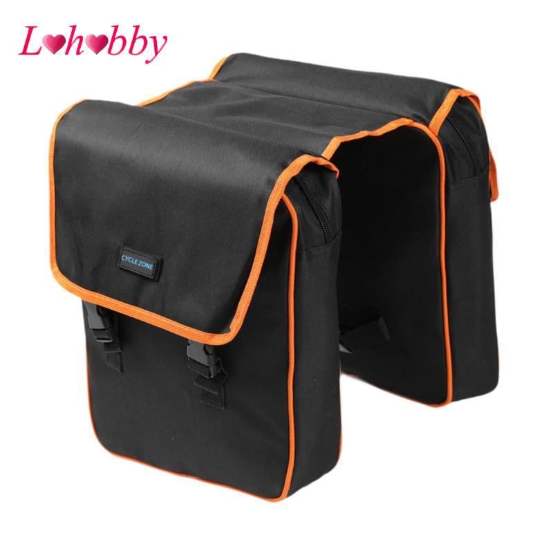 Túi đựng xe đạp Pannier phía sau Túi yên xe đạp để mua sắm Đi xe đạp màu cam