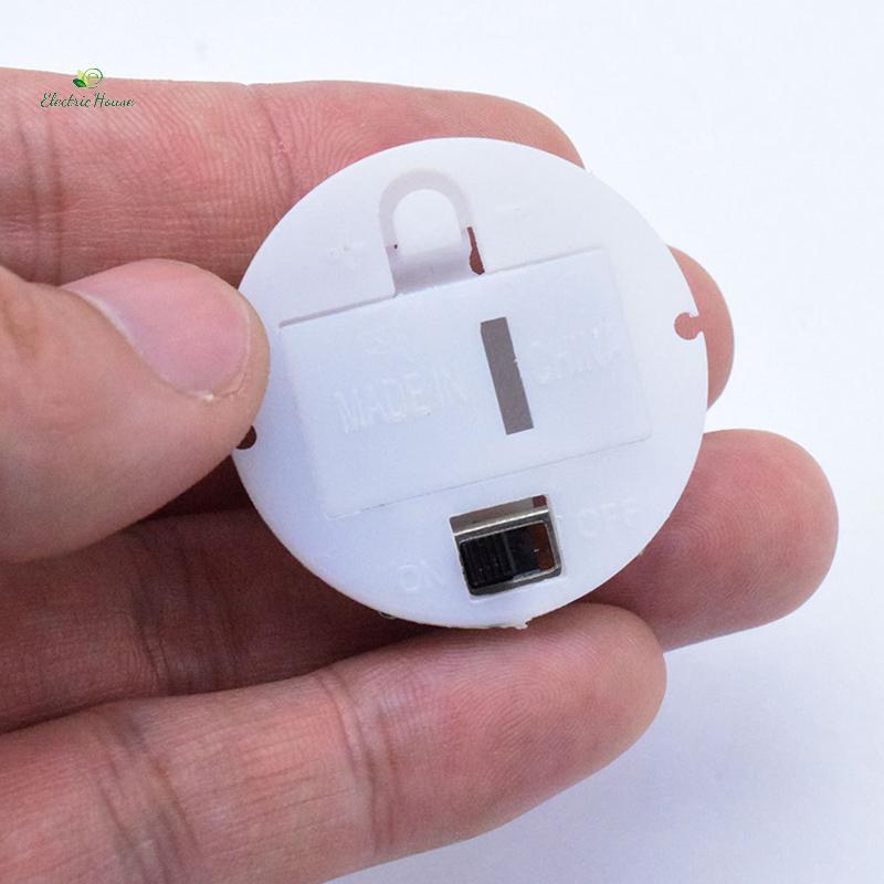 [Nhà Điện] Hộp Đựng Pin Có Nắp Công Tắc Cho AG13 / LR44 Pin Sắp Xếp mới
