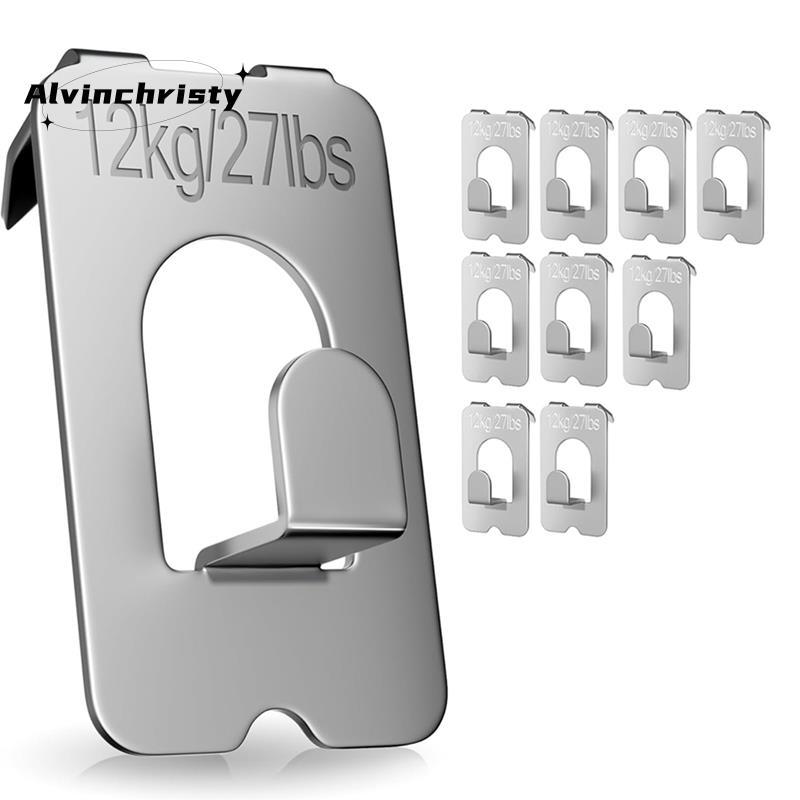 Dụng cụ miễn phí cho móc vách thạch cao-10 chiếc Móc móng vuốt cho móc treo vách thạch cao hỗ trợ 27