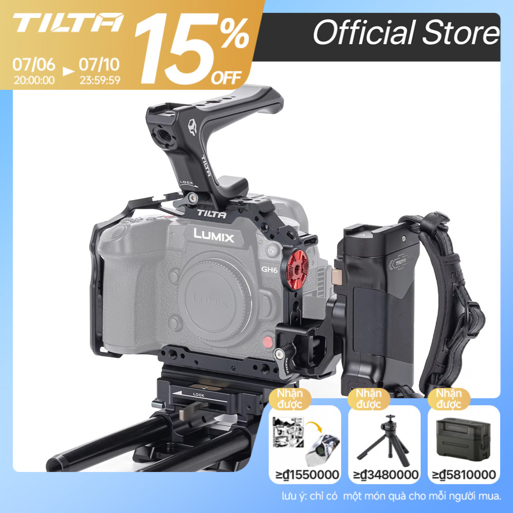 Lồng máy ảnh TILTA cho LUMIX GH6 GH7 Panasonic GH7 / GH6 TA-T15 SLR Micro Phụ kiện máy ảnh đơn Bảo v