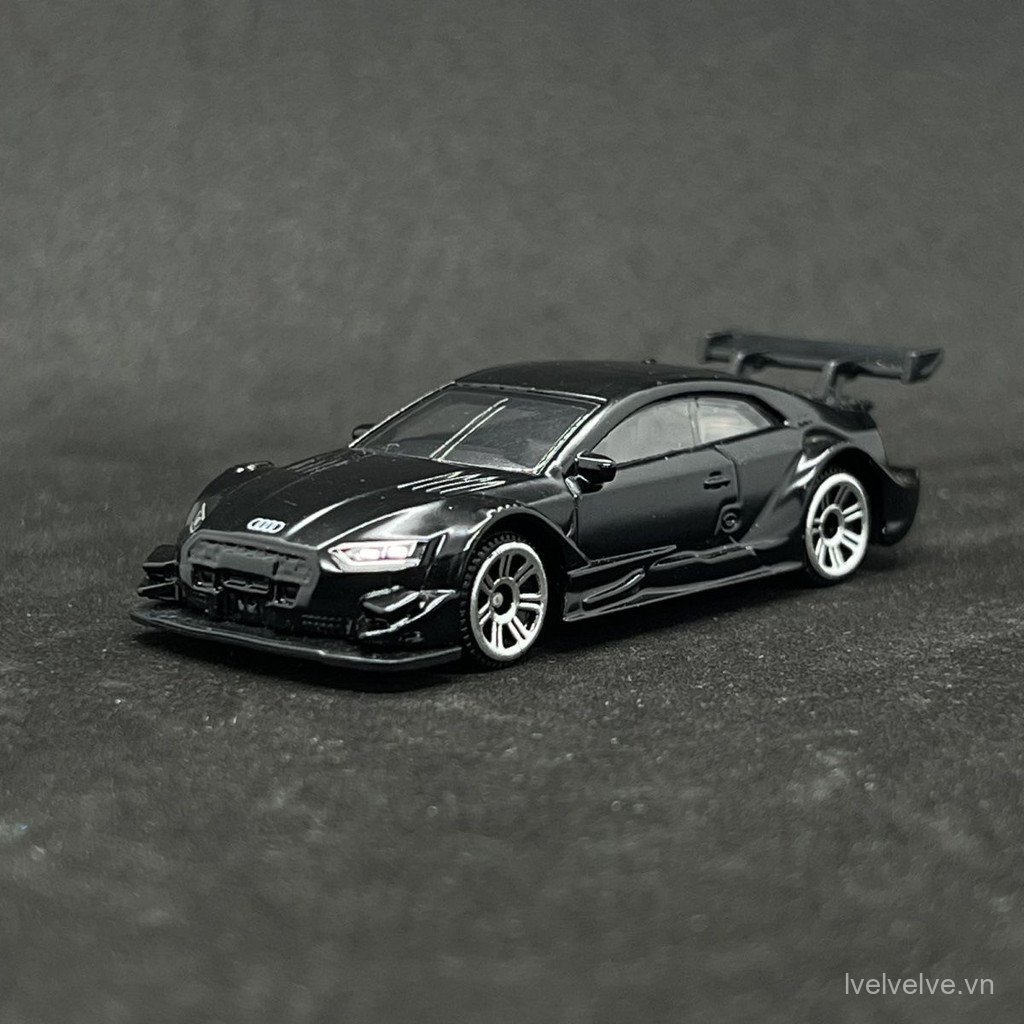 Bán chạy 1 / 64 Audi RS5 Đen Samurai Thể Thao Xe Hợp Kim Mô Hình Xe Mô Phỏng Đồ Trang Trí Cổ Điển Bộ