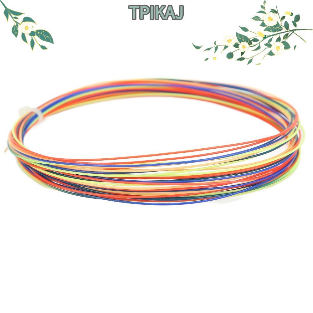Dây cầu lông thay thế TPIKAJ, Dây vợt cầu lông nhiều màu 22-32lbs, Chất liệu bền chuyên nghiệp Cầu v