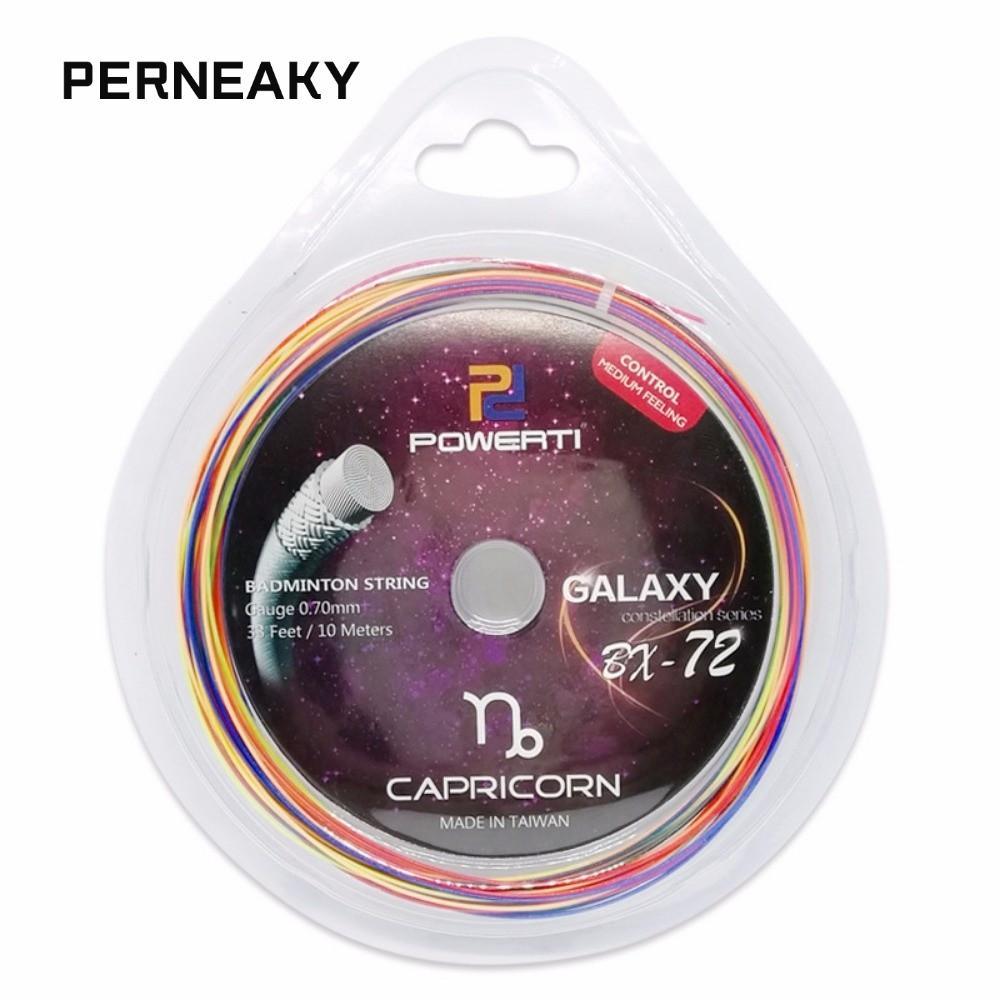 Dây vợt cầu lông PERNEAKY, Dây cầu lông thay thế cầu vồng nhiều màu, Chất liệu bền bỉ 22-32lbs Dây t