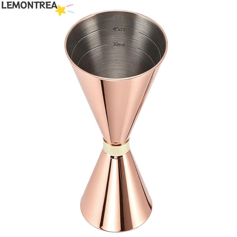 Jigger đo LEMONTREAL, Thước đo bằng thép không gỉ bên trong Jigger Cocktail đôi, Pha chế độ Jigger t