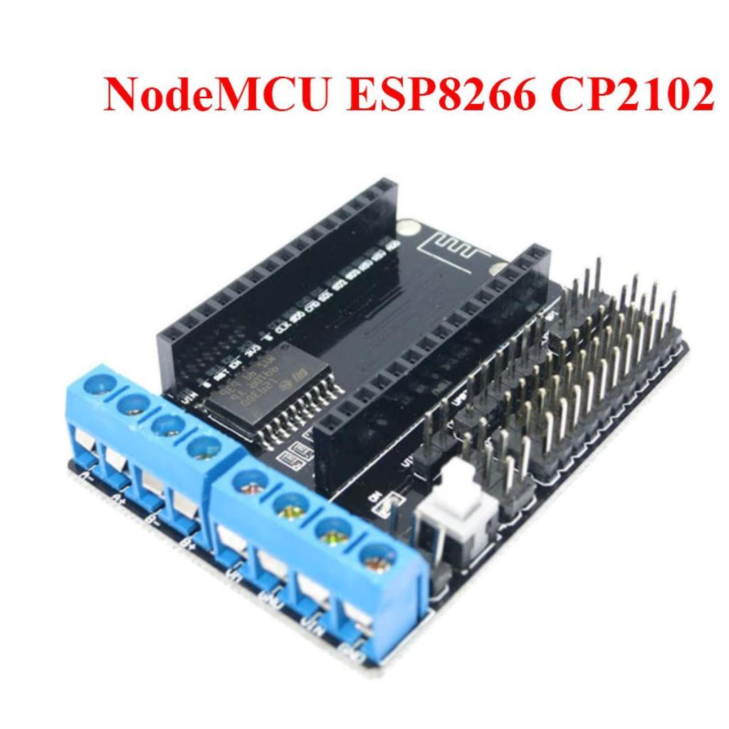 003 Đế Ra Chân Cho Node MCU ESP8266 CP2102 (Board Motor Driver L293D)