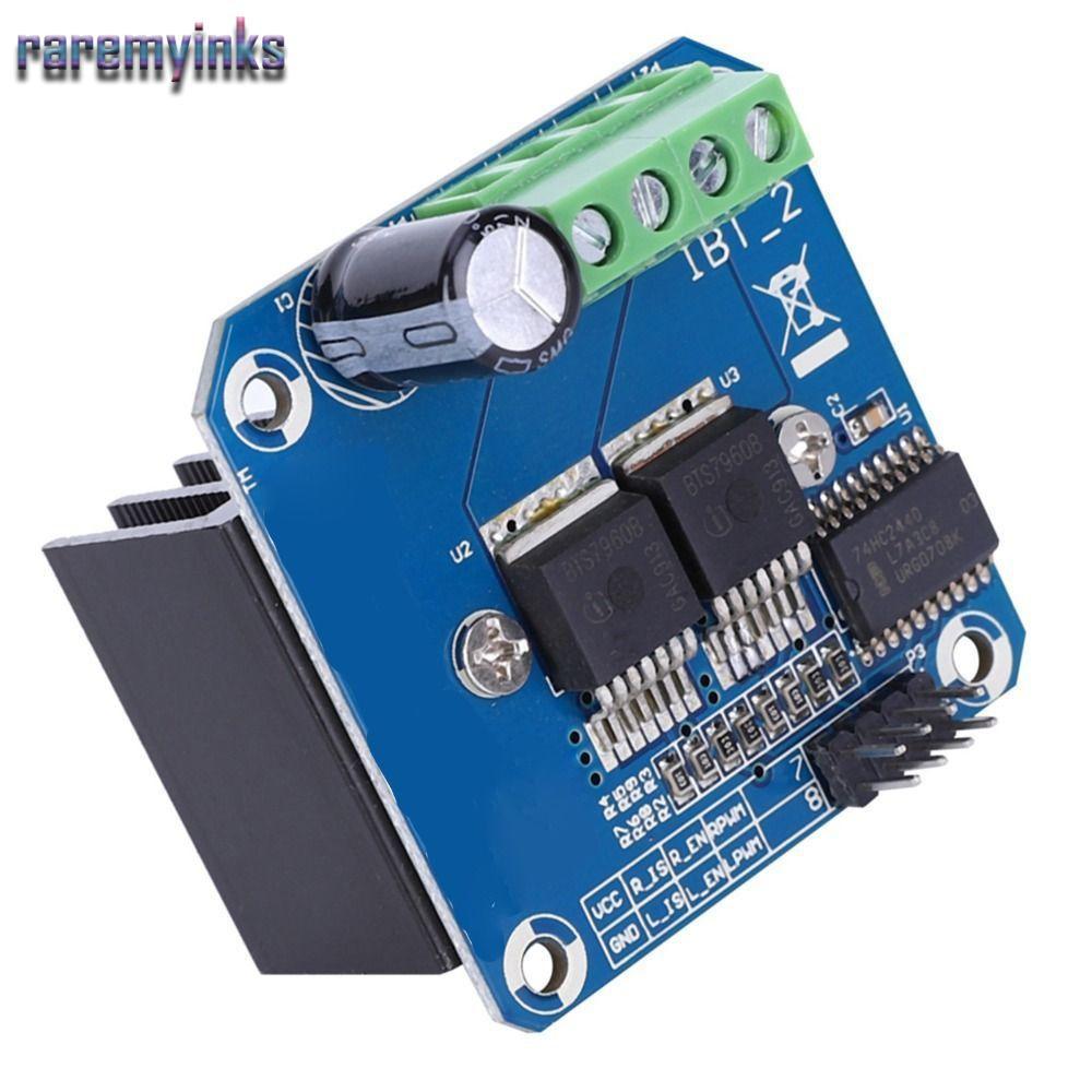 Mô-đun truyền động cơ công suất cao RAREM, Mô-đun truyền động cơ cầu chữ H kép 5,5V đến 27V, Mô-đun 