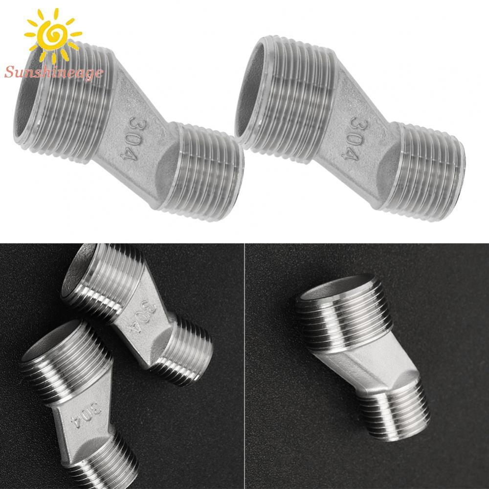 2 Chiếc Phòng Tắm S-Connector 1 / 2 Nam Đến 3 / 4 Nam Offset, Adapter Phần Cứng Mới