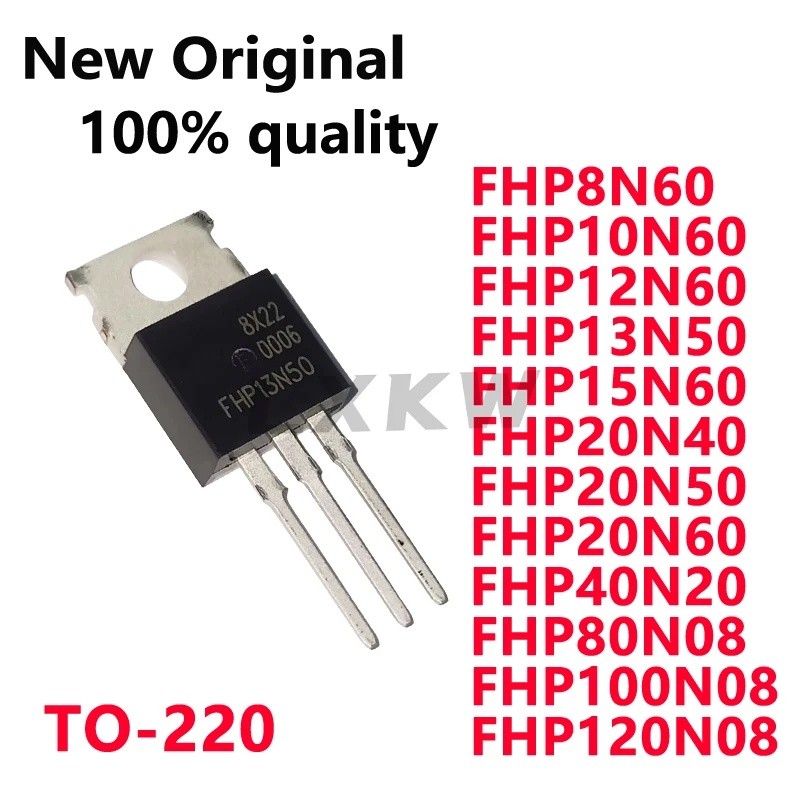 5 Chiếc FHP8N60 FHP10N60 FHP12N60 FHP13N50 FHP15N60 FHP20N40 FHP20N50 FHP20N60 FHP40N20 FHP80N08 FHP