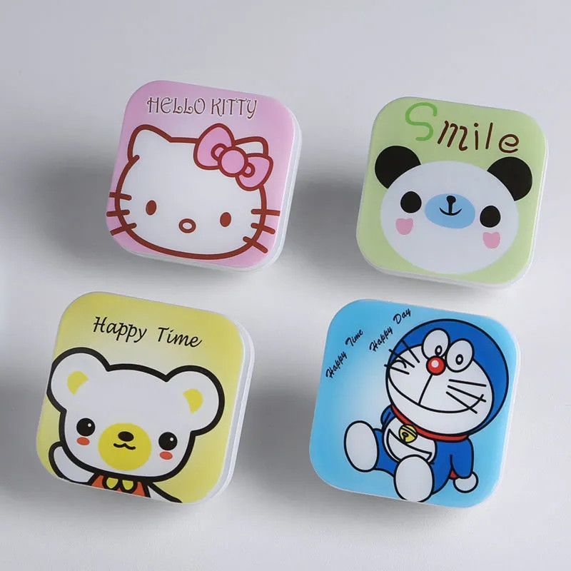 LED night light with switch, plug-in bedside lamp, bedroom eye protection night light, cute cartoon 