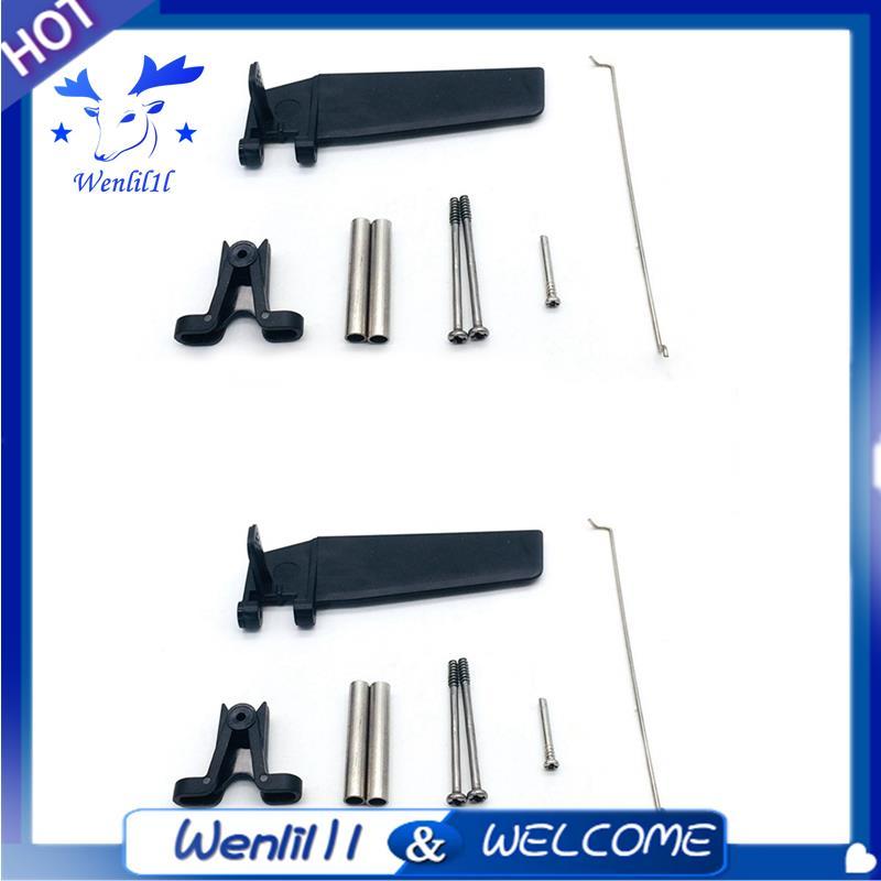 2 Cái FT009-7 Bộ Bánh Lái Cho FT009 RC Thuyền Linh Kiện Thay Thế