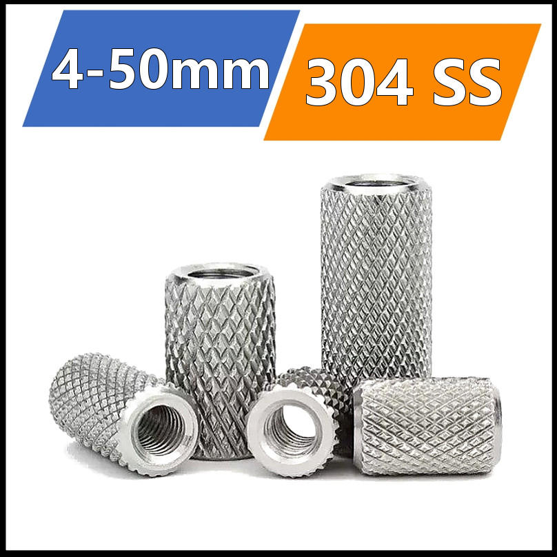 Đai ốc ngón tay cái có dây M2-M16 L4-50mm SUS304 Thép không gỉ cho các dự án điện tử & DIY 【 LXY-R 】