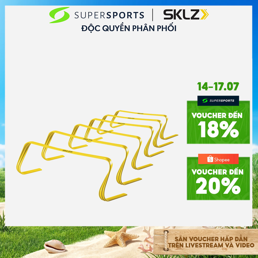 Thang Tập Luyện Sklz 6X Hurdles (6 Cái) - Vàng - 1860
