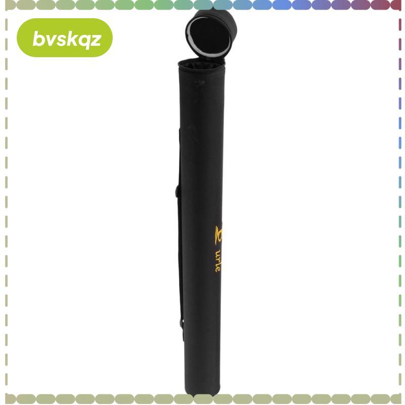 Fly Fishing Rod Tube Canvas Vỏ cứng Fly Rod Tube Fly Rod Case Rod Organizer có dây đeo vai và lớp ló