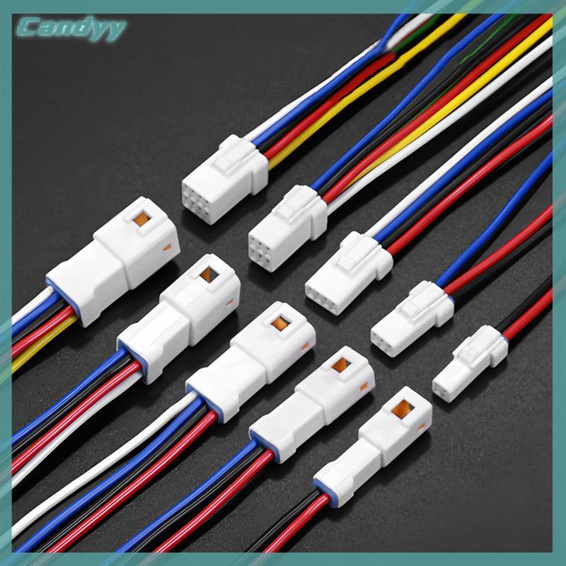NDY 2 / 3 / 4 / 6Pin Đầu nối điện tử chống nước tự động Dây nịt 02R-JWPF-VSLE-S 04R-JWPF-VSLE Đầu nố