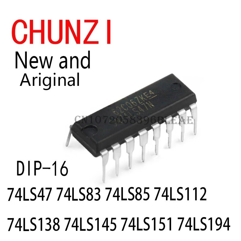1-5 ♧ SN74LS47N SN74LS112N SN74LS138N SN74LS145N SN74LS151N DIP-16 74LS47 74LS83 74LS85 74LS112 74LS