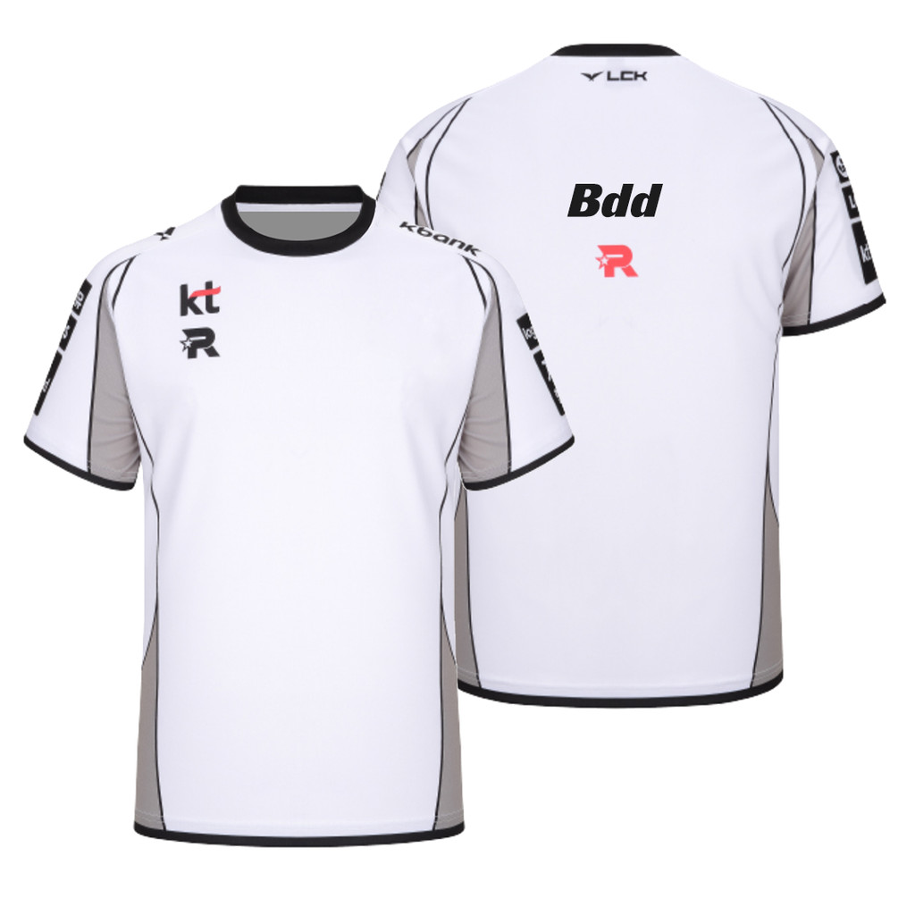 KT Rolster‌ Đội 2026 LCK Cup Đồng Phục Bdd Esports Jersey Nam LOL Trò Chơi Người Hâm Mộ Áo Phông