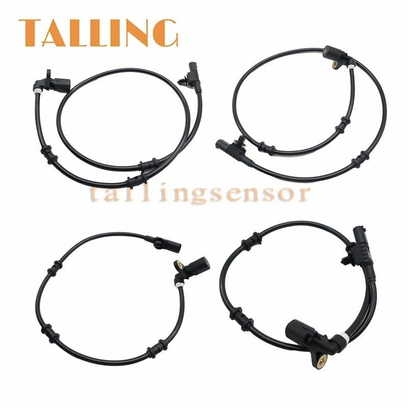 4 CÁI 1635400717 Cảm biến tốc độ bánh xe ABS trước / sau cho Mercedes-Benz ML320 ML430 ML500 1635400