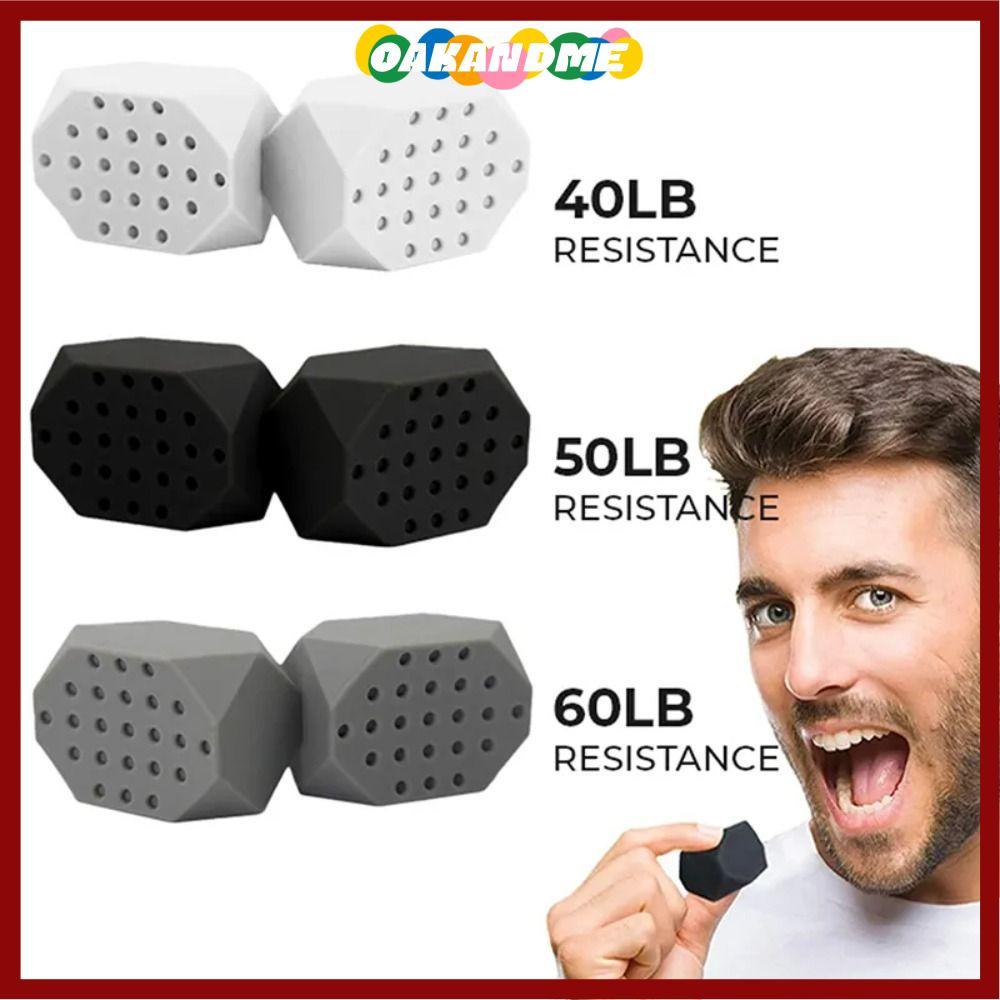 [Giao hàng từ Việt Nam] OAKANDME Redefine Jawline Trainer, 40 / 50 / 60Lbs Facial Chew Bit Muscle Ja
