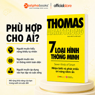 Sách - 7 Loại Hình Thông Minh (Tái Bản Mới Nhất) (Alpha Books)